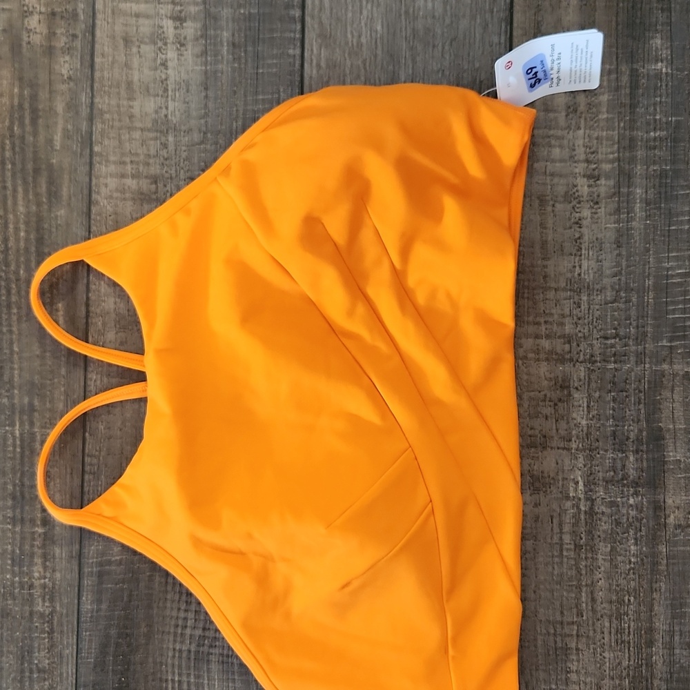 🍋 Lululemon Flow Y Wrap High Neck Bra - Picture 2 of 5
